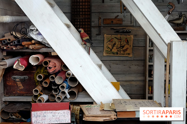 L'atelier de Joseph Cornell recréé par Wes Anderson à la galerie Gagosian
