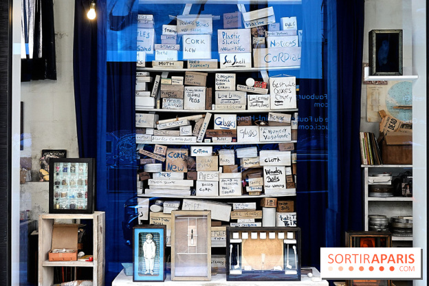 L'atelier de Joseph Cornell recréé par Wes Anderson à la galerie Gagosian