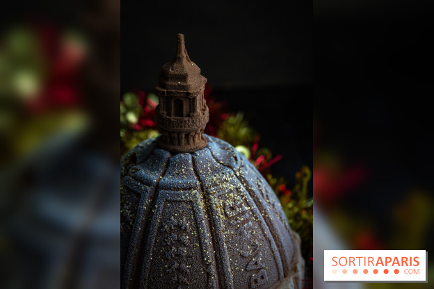 Les bûches de Noël glacées de Bachir spécial dômes parisiens
