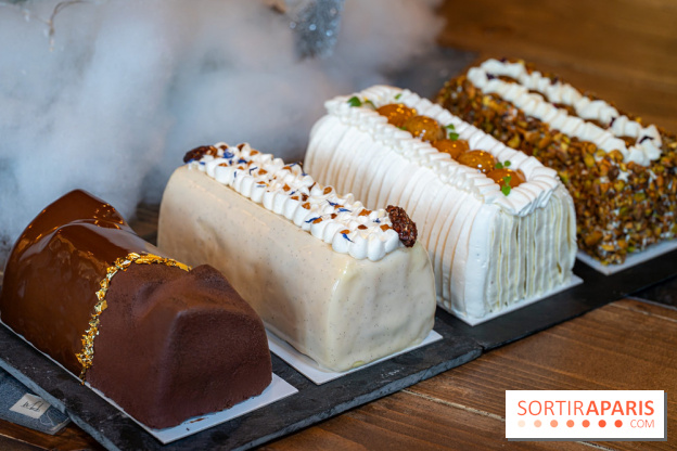 Les bûches de Noël artisanales de Baiman's Cake à Montreuil - photos
