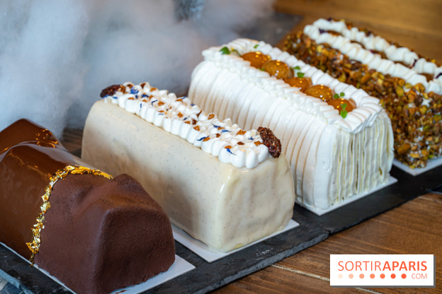 Les bûches de Noël artisanales de Baiman's Cake à Montreuil - photos
