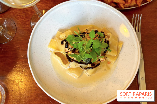 Gramme Paris - Pâtes gorgonzola, épinards