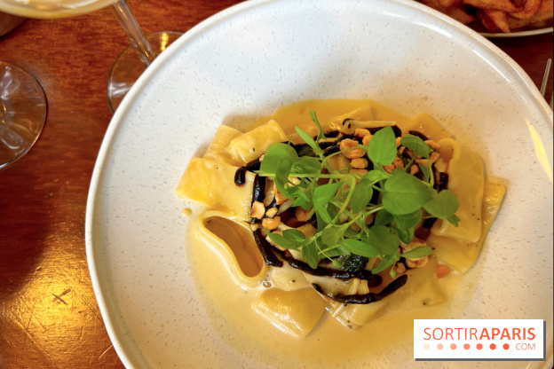 Gramme Paris - Pâtes gorgonzola, épinards