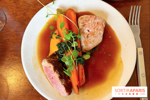 Gramme Paris - Quasi de veau, carottes