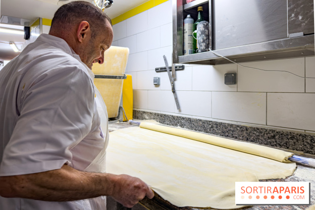 La Galette des Rois 2026 de l'Élysée, fabriquée par la Boulangerie Le Moulin de la Croix Nivert