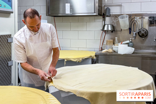 La Galette des Rois 2026 de l'Élysée, fabriquée par la Boulangerie Le Moulin de la Croix Nivert