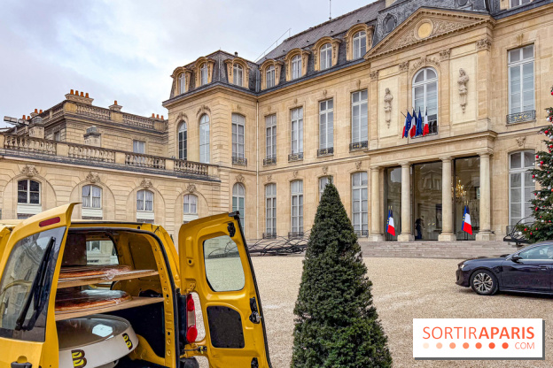 La Galette des Rois 2026 de l'Élysée, fabriquée par la Boulangerie Le Moulin de la Croix Nivert