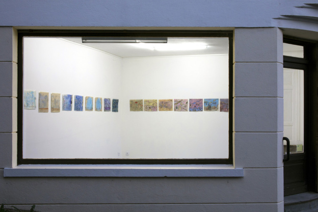 Lettres du quotidien : exposition de Malak et Mona Varichon  - Malak El Zanaty Varichon,  De l'autre côté du ciel avec eux sous les étoiles  Cocotte, Treignac, 2021 01