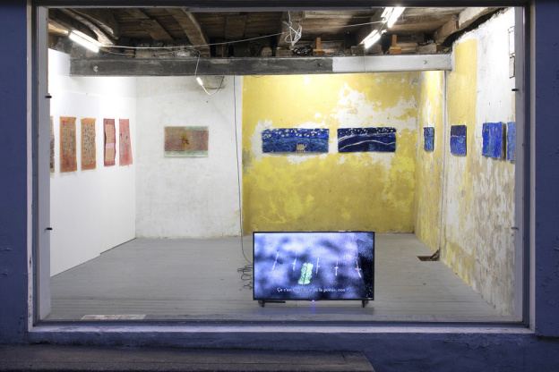 Lettres du quotidien : exposition de Malak et Mona Varichon  - Malak El Zanaty Varichon,  De l'autre côté du ciel avec eux sous les étoiles  Cocotte, Treignac, 2021 02