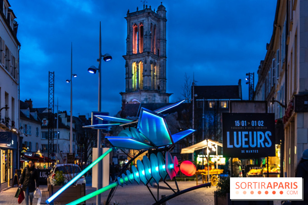 Lueurs de Mantes 2026, les photos du parcours lumineux gratuit des Yvelines