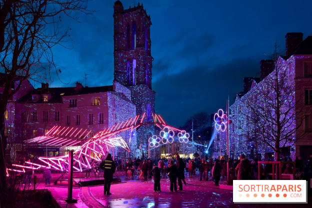 Lueurs de Mantes 2026, les photos du parcours lumineux gratuit des Yvelines