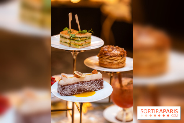 Le tea time Emily in Paris de l'Hôtel du Louvre - A7C04059