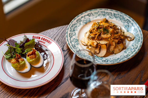 Club Cochon l'Auberge, le bistrot français Paris 9e - entrées
