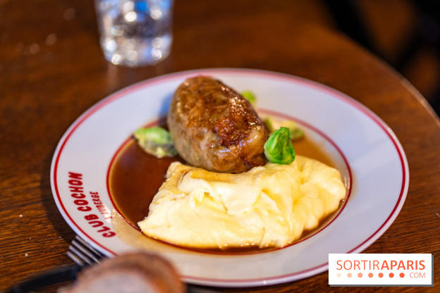 Club Cochon l'Auberge, le bistrot français Paris 9e - chou farci