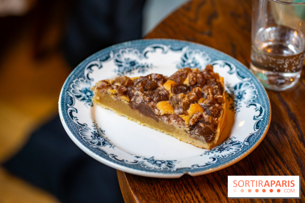 Club Cochon l'Auberge, le bistrot français Paris 9e - tarte aux noix