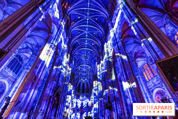 L'Odyssée Céleste à l'église Saint-Eustache à Paris, le nouveau spectacle Luminiscence 
