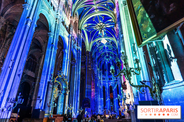 L'Odyssée Céleste à l'église Saint-Eustache à Paris, le nouveau spectacle Luminiscence 