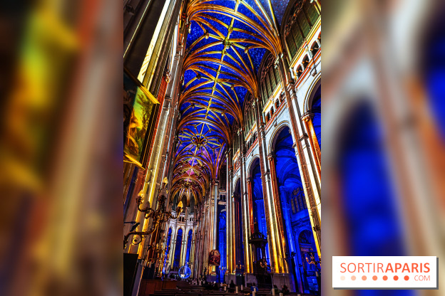L'Odyssée Céleste à l'église Saint-Eustache à Paris, le nouveau spectacle Luminiscence 