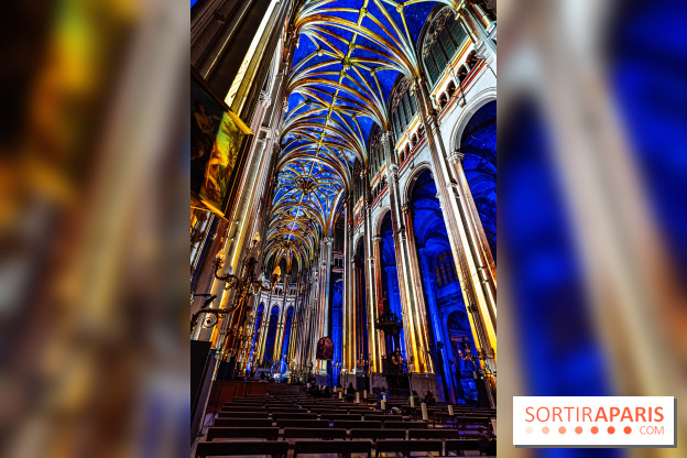 L'Odyssée Céleste à l'église Saint-Eustache à Paris, le nouveau spectacle Luminiscence 