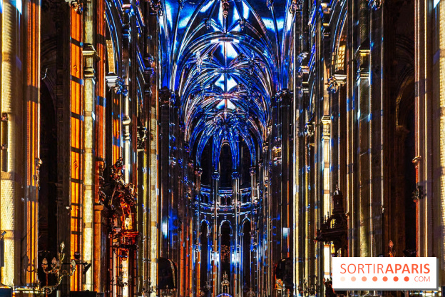 L'Odyssée Céleste à l'église Saint-Eustache à Paris, le nouveau spectacle Luminiscence 