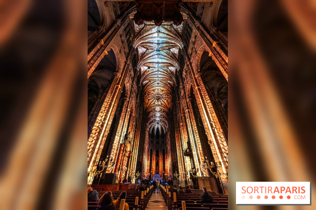 L'Odyssée Céleste à l'église Saint-Eustache à Paris, le nouveau spectacle Luminiscence 