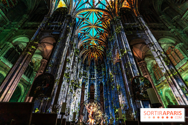 L'Odyssée Céleste à l'église Saint-Eustache à Paris, le nouveau spectacle Luminiscence 