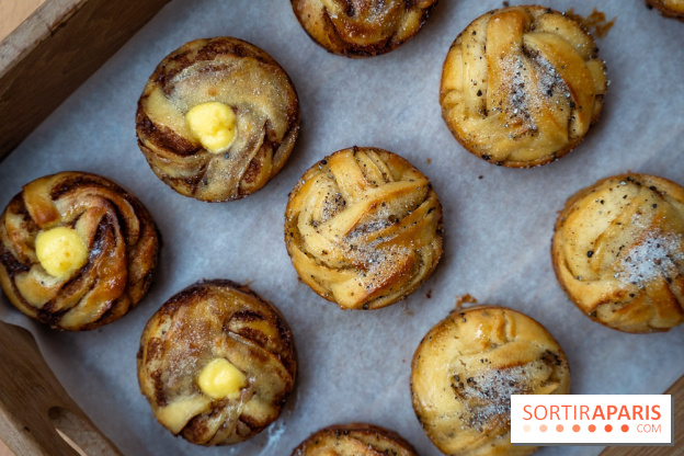 Bonne Montmartre, le coffee shop Norvégien Paris 18e - roulés cannelle et cardamome