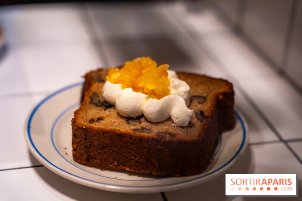 Bonne Montmartre, le coffee shop Norvégien Paris 18e - cake aux épices