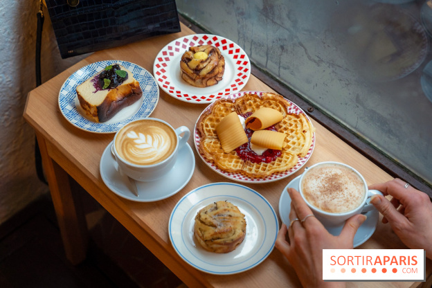 Bonne Montmartre, le coffee shop Norvégien Paris 18e - gaufre