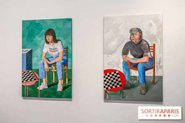 Exposition Un Siècle d'Echecs à la Galerie Perrotin