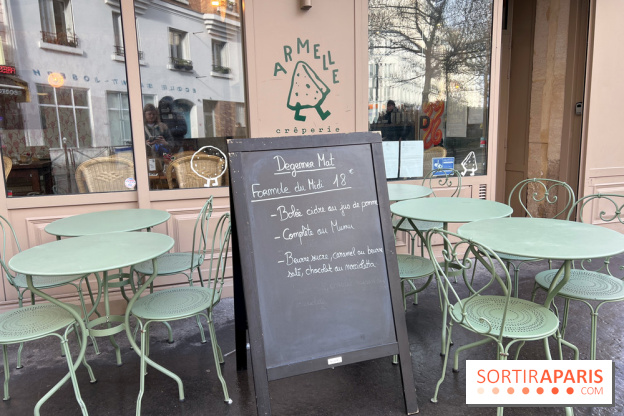 Armelle Crêperie - Terrasse devanture