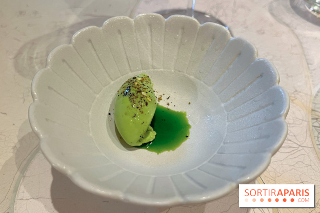 Restaurant Anne - Pré-dessert menthe oseille