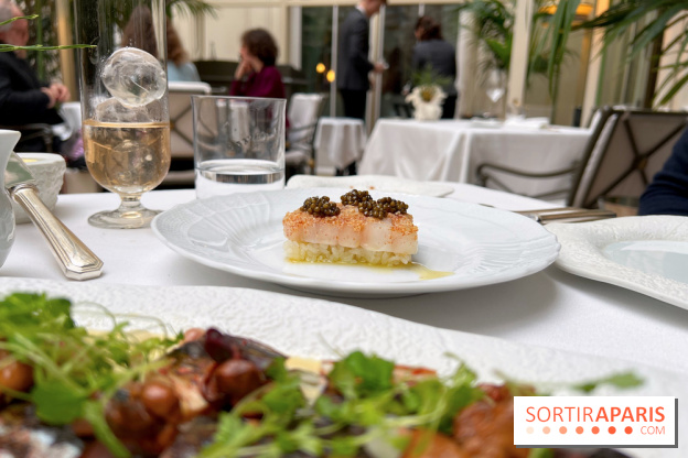 La Véranda, La Réserve Hôtel & Spa - Sole meunière, caviar