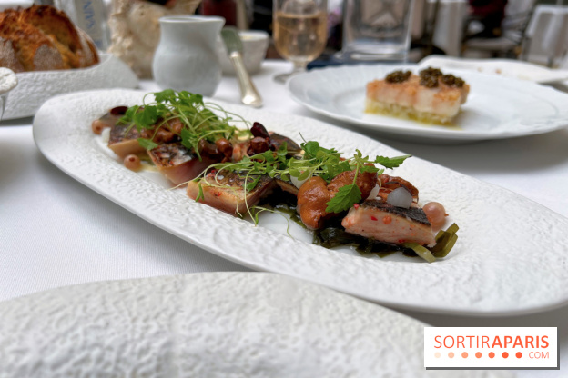 La Véranda, La Réserve Hôtel & Spa - Maquereau à la flamme