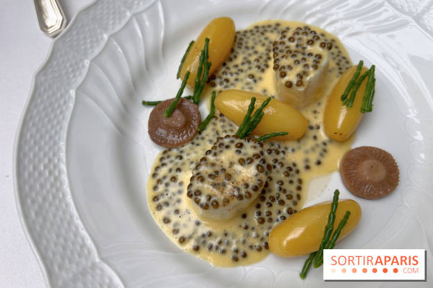 La Véranda, La Réserve Hôtel & Spa - Sole, caviar, sauce Noilly-Prat
