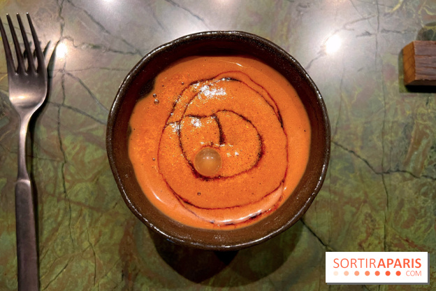 Mantra - Mousse au chocolat, sésame noir, gingembre confit