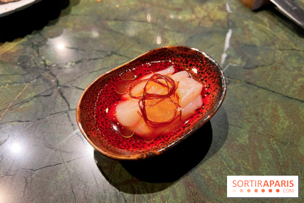 Mantra - Noix de St-Jacques crue, rose, bergamote