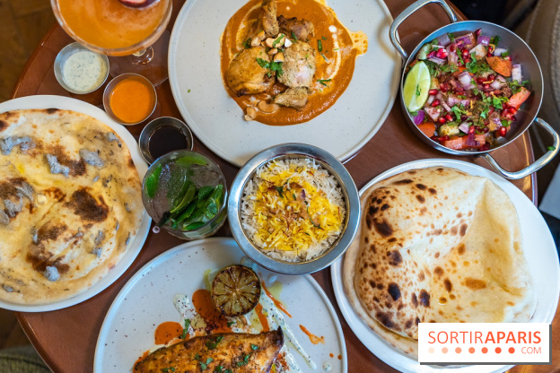 Andaaz restaurant indien Paris 17e - table