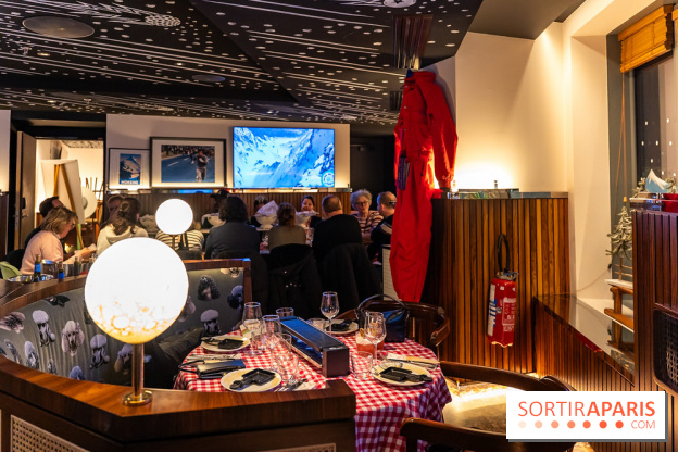 Mama ski club au Mama Shelter La Défense, raclette et Mont d'Or - A7C05477