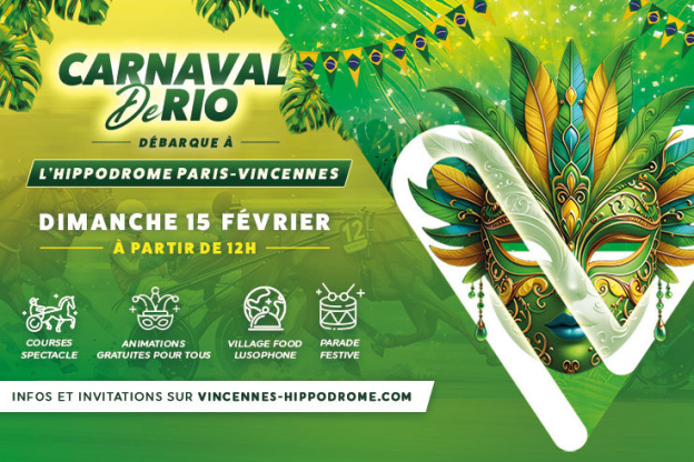 Le Carnaval de Rio de Janeiro à paris : le 15 février le Brésil s'invite à l’Hippodrome Paris-Vincennes ! - 740x490 SAP