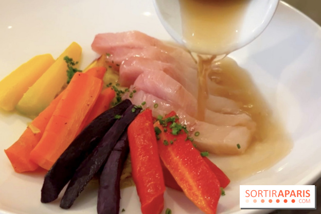 L'Arrêt by The Grey - Sashimi sériole bouillon