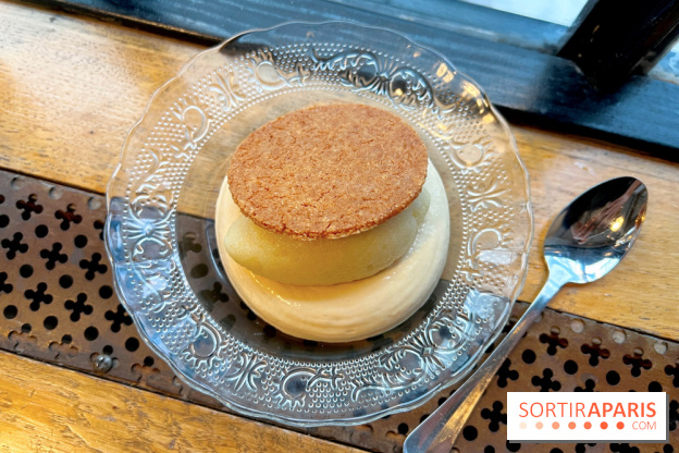 Café de l'Usine - Sablé breton sorbet pommes