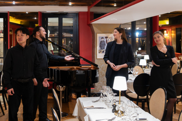 Le Bel Canto Paris, un dîner spectacle insolite dans un cadre chic