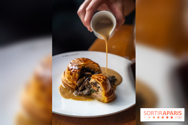 Les 110 de Taillevent, le restaurant traditionnel en accords mets et vins - photo - tourte aux morilles