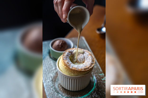 Les 110 de Taillevent, le restaurant traditionnel en accords mets et vins - photo - soufflé pistache
