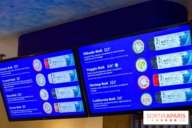 C'Roll Sushi : le restaurant japonais qui fait buzzer la tendance des sushis en tube à Paris - IMG 3684