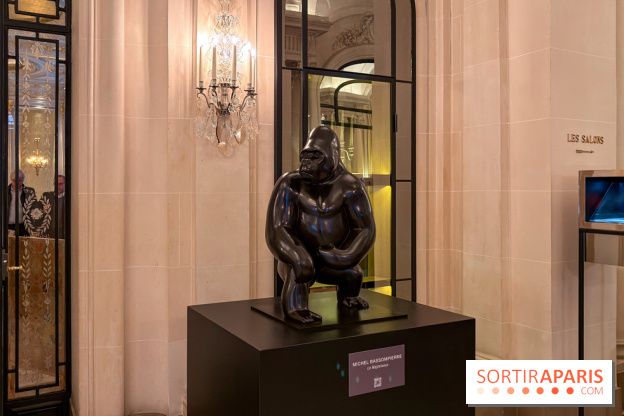 Exposition gratuite au Plaza Athénée : le bestiaire de Michel Bassompierre s'invite au palace - IMG 3878