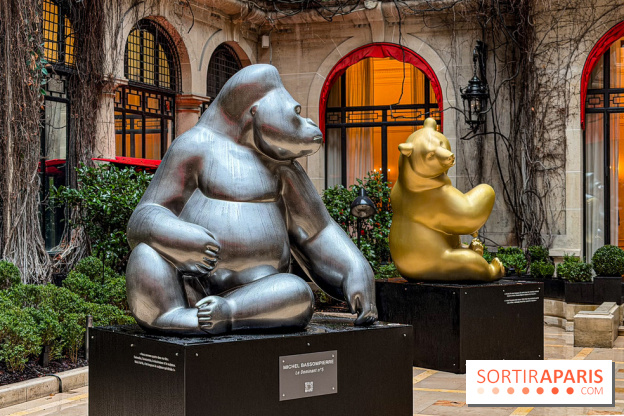 Exposition gratuite au Plaza Athénée : le bestiaire de Michel Bassompierre s'invite au palace - IMG 3929
