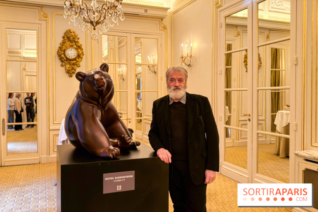 Exposition gratuite au Plaza Athénée : le bestiaire de Michel Bassompierre s'invite au palace - IMG 3950