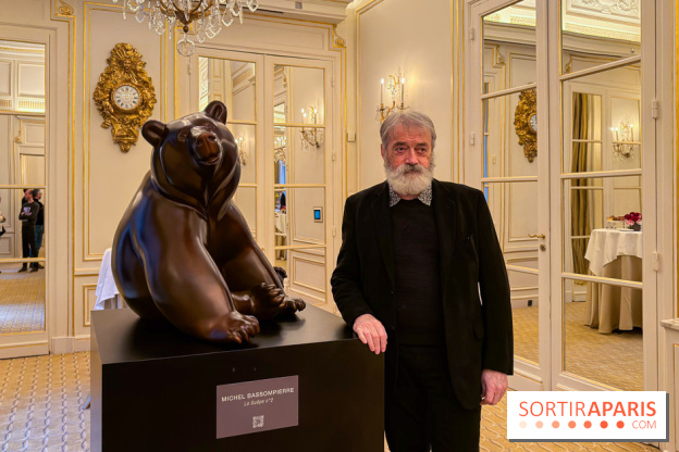 Exposition gratuite au Plaza Athénée : le bestiaire de Michel Bassompierre s'invite au palace - IMG 3956